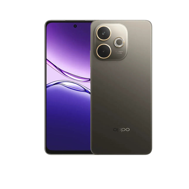 هاتف أوبو (OPPO) موديل A5 Pro 5G - سعة 256 جيجابايت - رام 8 جيجابايت - مقاومة ماء فائقة IP69 - بطارية 5800 مللي أمبير - لون Mocha Brown و Olive Green