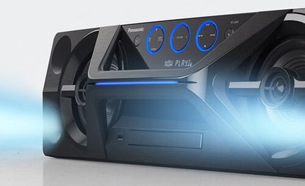 نظام سماعات باناسونيك Urban Audio SC-UA3، قوة 300 واط مع صوت محيطي، بلوتوث ووظيفة كاريوكي - أسود