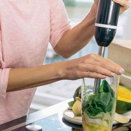 Tekmaz Hand Blender Steel 1000W 2-in-1