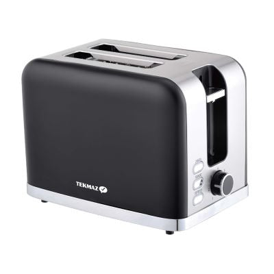 Tekmaz 2-Slice Toaster 900W - Black
