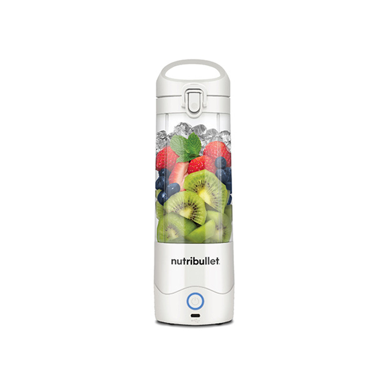 خلاط Nutribullet المحمول | سعة 475 مل | شحن USB-C - أبيض خلاط Nutribullet المحمول | سعة 475 مل | شحن USB-C - أبيض