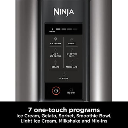 ماكينة صنع آيس كريم ومشروبات مجمدة 7 برامج NC300UK من Ninja