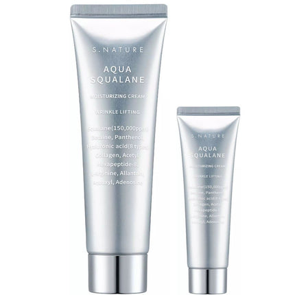 S.Nature Aqua Squalane Moisturizing Cream Duo Set