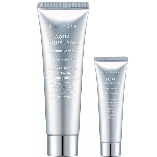 S.Nature Aqua Squalane Moisturizing Cream Duo Set
