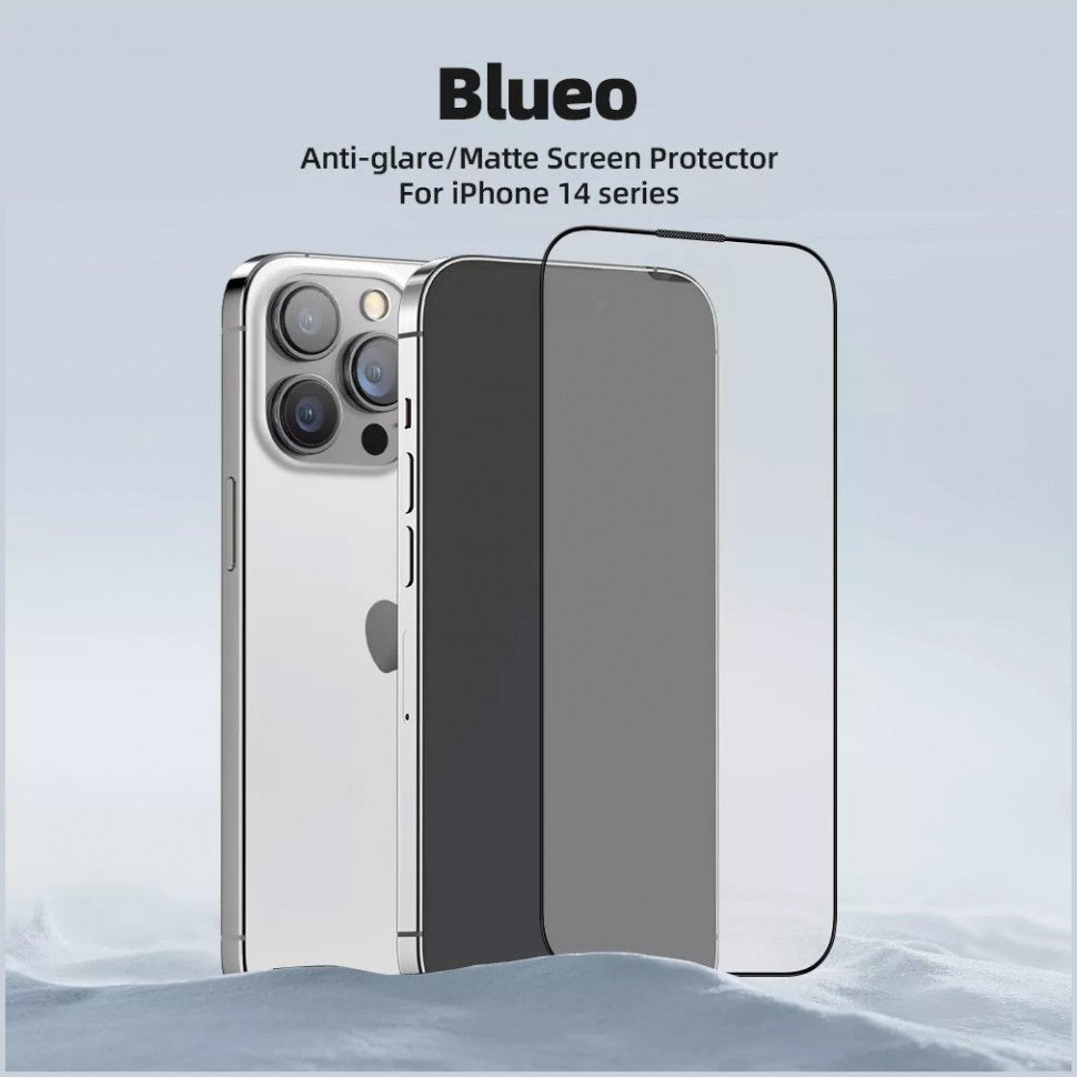 BLUEO NPB6-14pro 6.7 واقي شاشة مقاومة للغبار عالية الدقة من الزجاج - أسود لهاتف iPhone 14 Pro Max (6.7 بوصة) BLUEO NPB6-14pro 6.7 واقي شاشة مقاومة للغبار عالية الدقة من الزجاج - أسود لهاتف iPhone 14 Pro Max (6.7 بوصة)