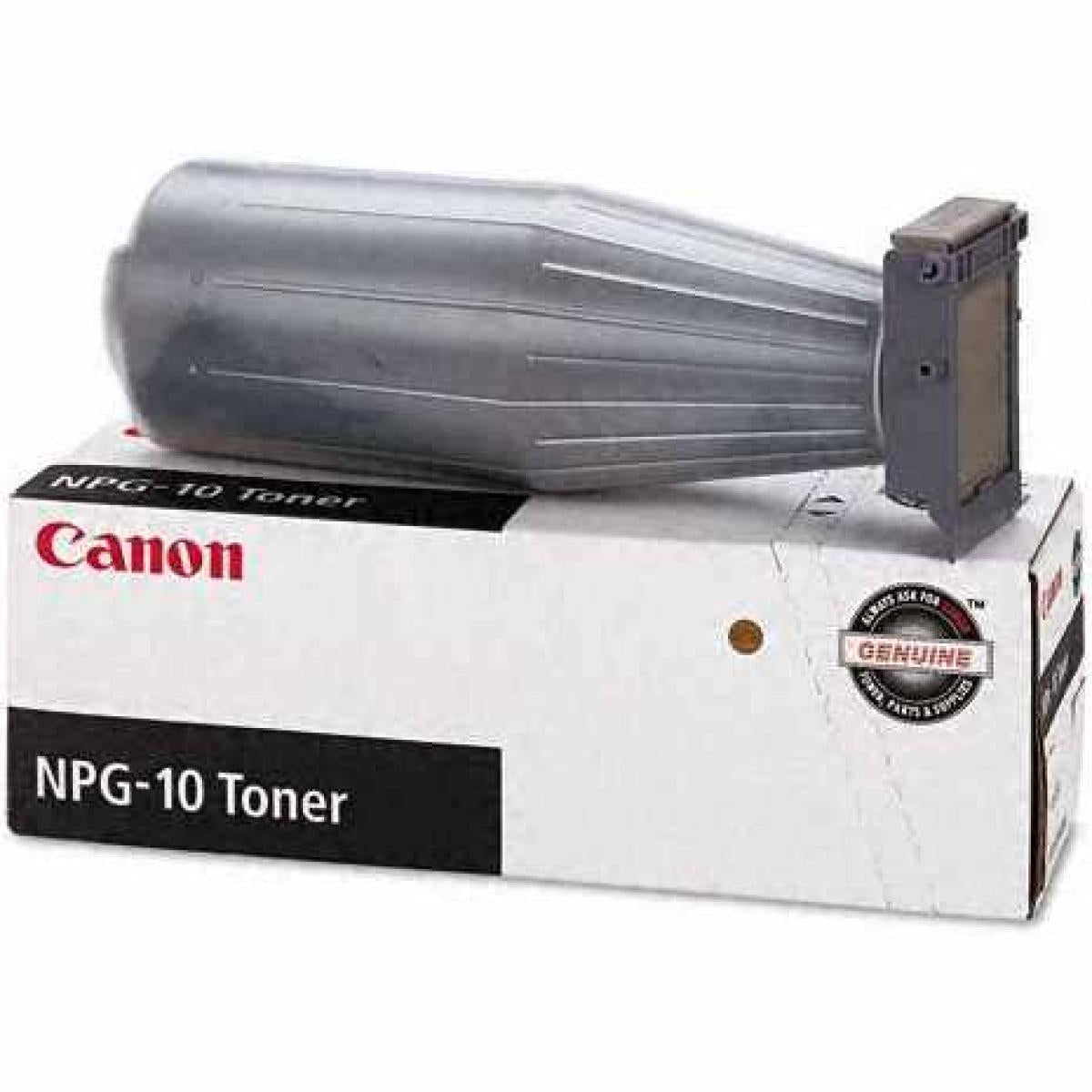 Canon NPG-10 Black Toner Cartridge - High Performance - Sharp Monochrome Copying - Genuine Canon Quality - Compatible with NP 6050, NP 6045, NP 6250, NP 6260 Canon NPG-10 Black Toner Cartridge - High Performance - Sharp Monochrome Copying - Genuine Canon Quality - Compatible with NP 6050, NP 6045, NP 6250, NP 6260