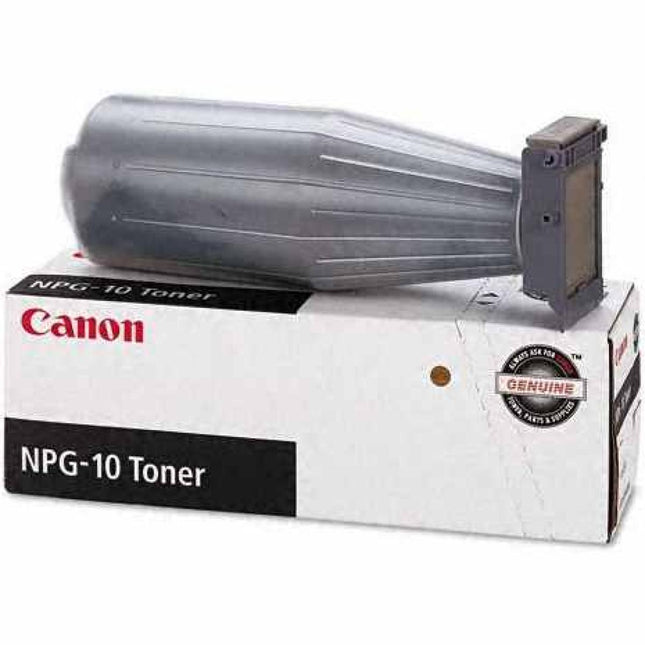 Canon NPG-10 Black Toner Cartridge - High Performance - Sharp Monochrome Copying - Genuine Canon Quality - Compatible with NP 6050, NP 6045, NP 6250, NP 6260