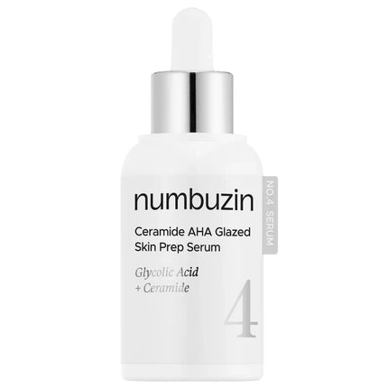 numbuzin No.4 Ceramide AHA Glazed Skin Prep Serum 30ml