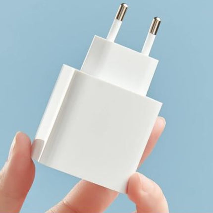 رأس شحن شاومي (Xiaomi) بقدرة 33 واط بمنفذين (USB-A & USB-C) - شحن سريع فائق وحماية متطورة للأجهزة