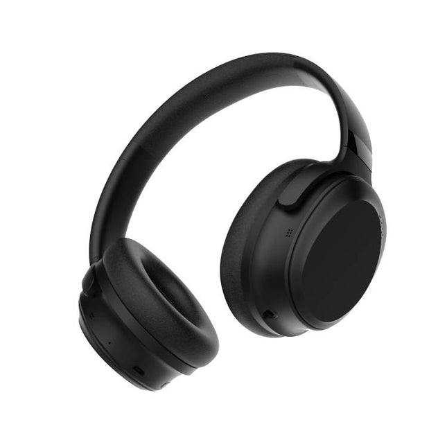 Powerology Noise Cancellation Wireless Headphones - High Fidelity Sound - Black