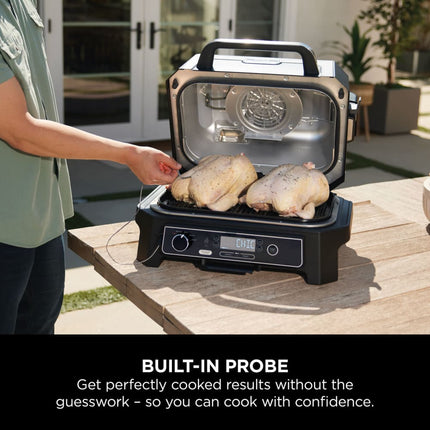 شواية كهربائية خارجية Ninja Woodfire Pro XL OG850UK