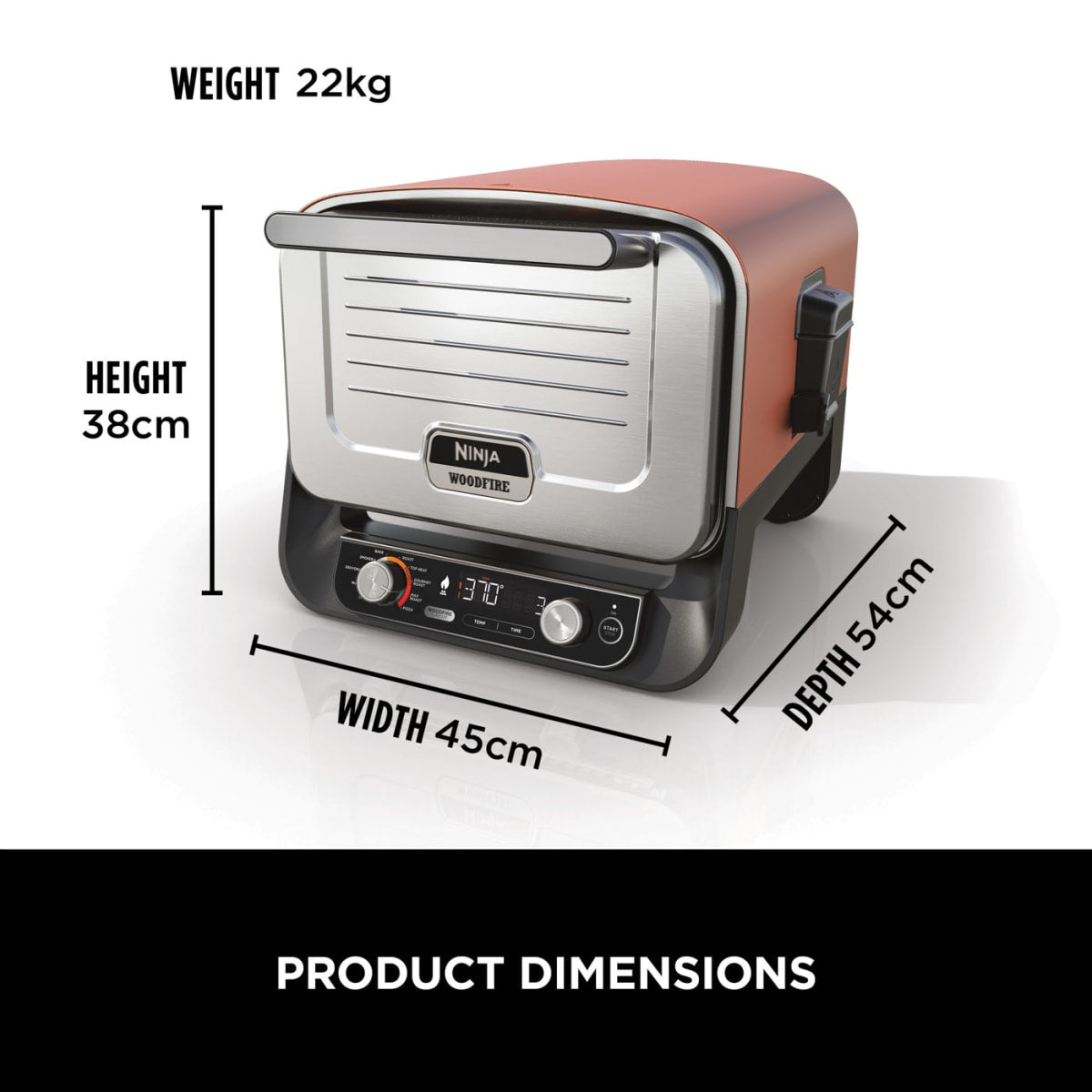 فرن الخشبي الخارجي Ninja OO101UK فرن الخشبي الخارجي Ninja OO101UK