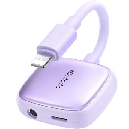 Mcdodo 2-in-1 Lightning to Lightning & 3.5mm Audio Adapter CA-2740