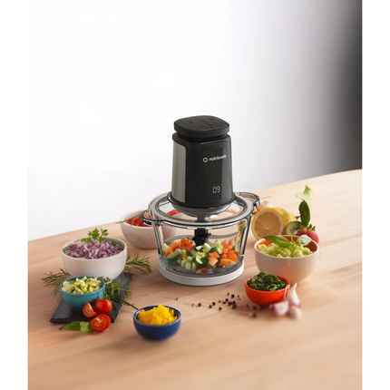 Nutricook Glass & SS Chopper Mincer 500W with Dual 3L Bowls (CH6000ME)