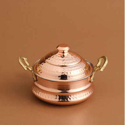 Karaca Ahlat Copper Mini Casserole Pot 10 cm