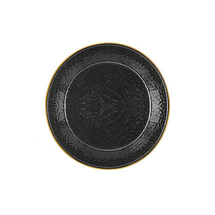 Karaca Calvin Ceramic Footed Bowl 24 cm Black