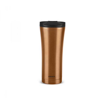 Karaca Star Shiny Leakproof Stainless Steel Thermos Gold 450 ml