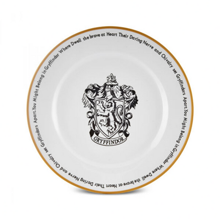 Karaca Harry Potter Gryffindor Porcelain Dessert Plate 19 cm