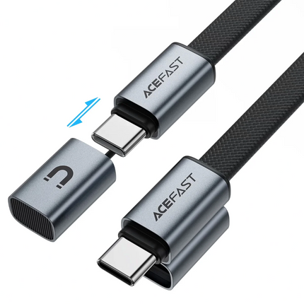 ACEFAST C27-04 60W USB-C to USB-C Magnetic Charging Data Cable 1.2m