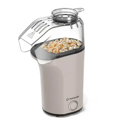 صانعة الفشار الهوائية من نوتريكوك 3.7 لتر، 1400 واط، بيج (Nutricook NC-PM150BG)