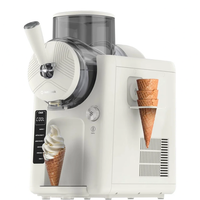 صانعة الآيس كريم والسلاش فروست 2 في 1 من نوتريكوك 1.8 لتر، 150 واط (Nutricook NC-FRS330BG)