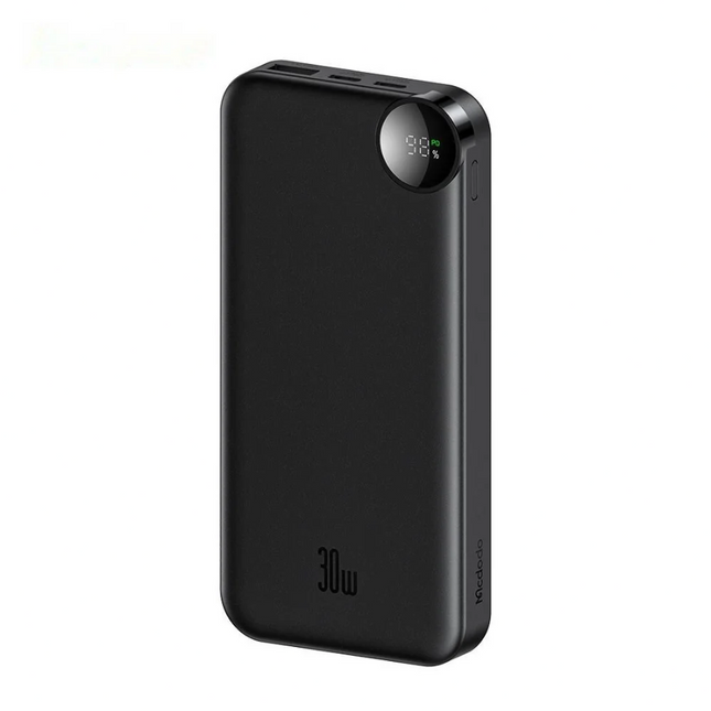 Mcdodo MC-2550 22.5W Digital Display 10000mAh Mini Power Bank with Built-in USB-C & Lightning Cables