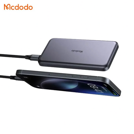 Mcdodo MC-3781 Ultra-Slim 10000mAh 20W Dual USB-C Power Bank, Black