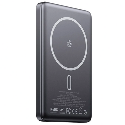 Mcdodo MC-4651 20W Ultra-Thin Metal Magnetic Wireless Power Bank 10000mAh, Titanium / Grey