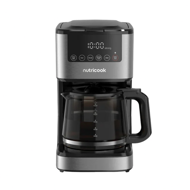 Drip Coffee Machine 12-Cup 900W with 24H Auto Brew & Iced Coffee Mode, Model DC150