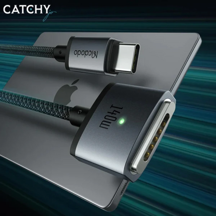 Mcdodo CA-1470 140W USB-C to MagSafe 3 Magnetic Fast Charging Cable 2m