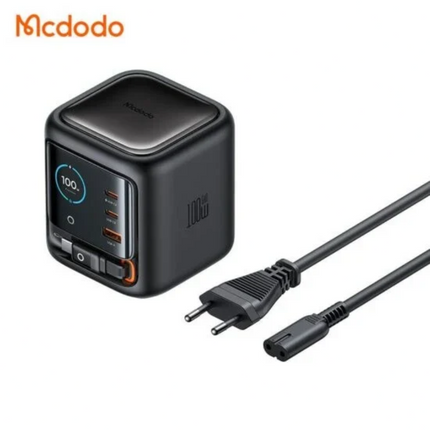 شاحن جداري سريع بقدرة 100 واط متعدد المنافذ تقنية GaN مك دودو (Mcdodo CH-1391)