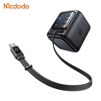 شاحن جداري سريع بقدرة 100 واط متعدد المنافذ تقنية GaN مك دودو (Mcdodo CH-1391)