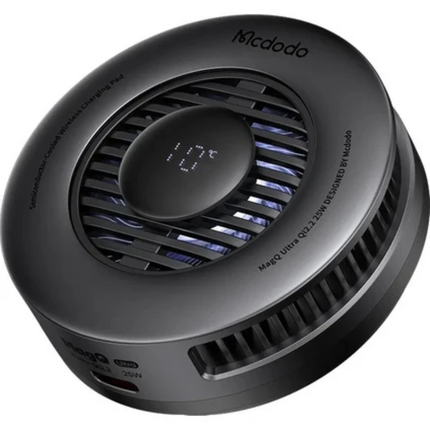 شاحن لاسلكي سريع بقدرة 25 واط مع نظام تبريد مائي حراري TEC وتقنية Qi2.2 مك دودو (Mcdodo CH-8410 MagQ Ultra)