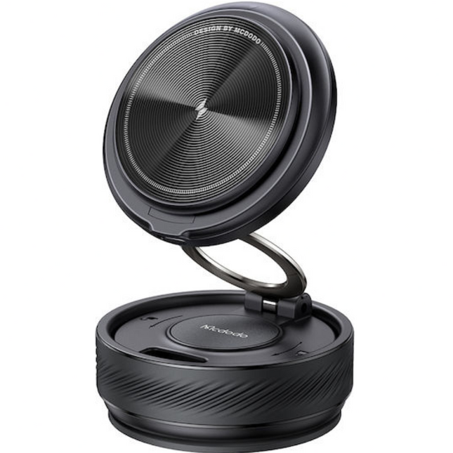 Mcdodo CH-8610 Magnetic Wireless Fast Charging Dashboard Car Mount (Black)