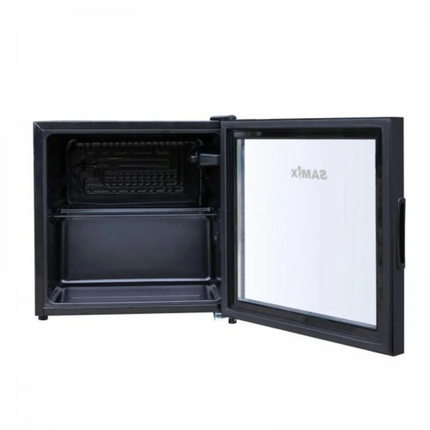 Samix 46L Compact Beverage Cooler Showcase with Glass Door - Black (SNK-LC-52)