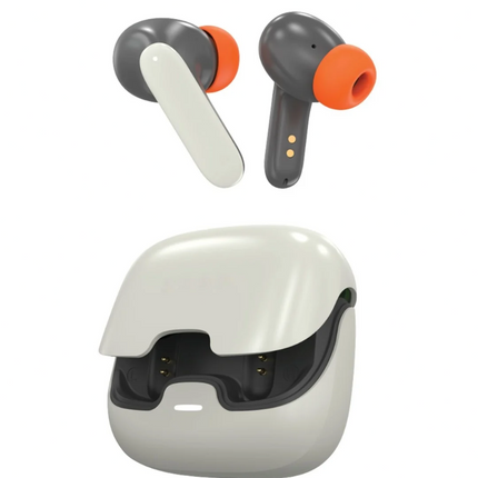 Green Lion Florence TWS Wireless Earbuds with Quad-Mic ENC - Cream