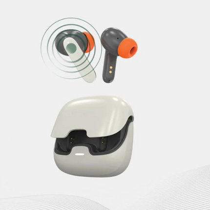 Green Lion Florence TWS Wireless Earbuds with Quad-Mic ENC - Cream