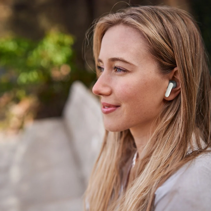 Green Lion Florence TWS Wireless Earbuds with Quad-Mic ENC - Cream