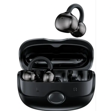 Green Lion Venice Open-Ear Wireless Earbuds with Bluetooth 6.0 - Black