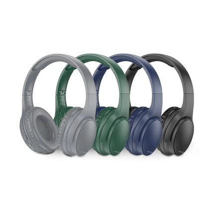 Green Lion Comfort Plus Wireless Headphones with TF Card & AUX - Black