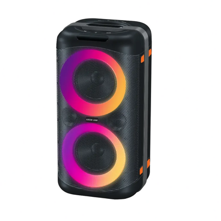 Green Lion Party Life 600 Portable Speaker 20W with RGB Light & TWS - Black