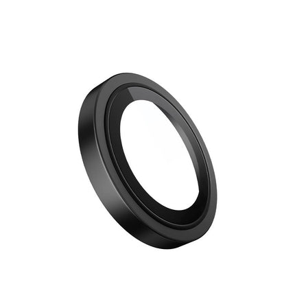 BLUEO NPB27 Original Metal Frame Lens Protector Glass (2 pcs/package) for iPhone 14 (6.1″/6.7″) - Black