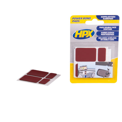 HSA Double sided tape - anthracite pads hpx