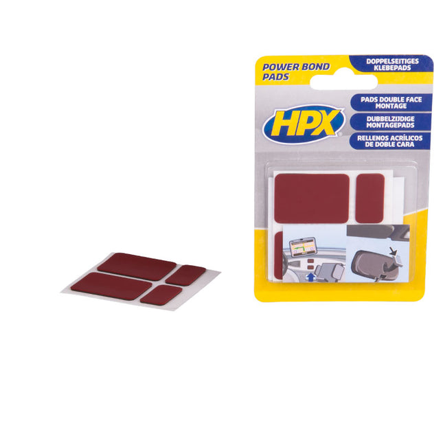 HSA Double sided tape - anthracite pads hpx