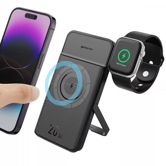 باور بانك Proove Power ستاند 2 في 1 20 واط 10000 مللي أمبير باور بانك Proove Power ستاند 2 في 1 20 واط 10000 مللي أمبير
