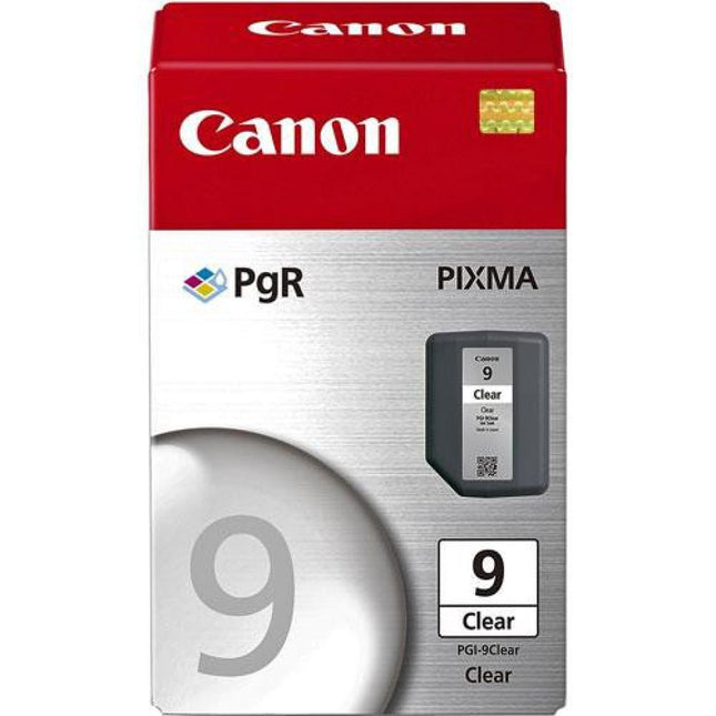 Canon PGI-9 Clear Ink Cartridge - LUCIA Pigment Technology - Gloss Optimizer & Surface Protection - Smudge Resistant - Compatible with PIXMA iX7000 and MX7600