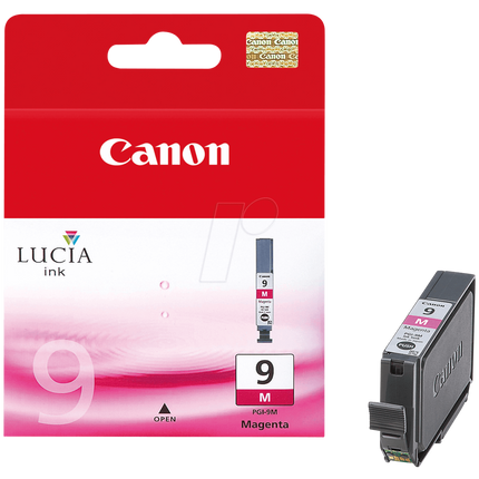 Canon PGI-9M Magenta Ink Cartridge - LUCIA Pigment Ink Technology - Professional Color Accuracy - Fade Resistant - Compatible with PIXMA Pro9500, iX7000, MX7600