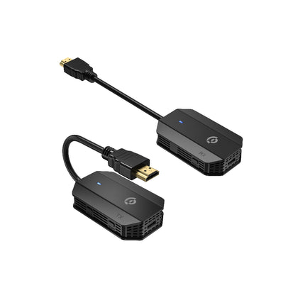 محول عرض الشاشة لاسلكياً (Wireless HDMI) من باورولوجي - دقة Full HD 1080p مع كابل USB-C - أسود