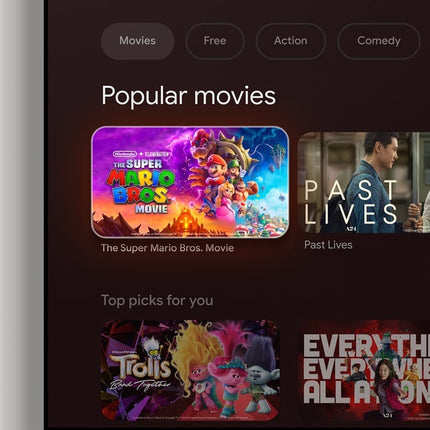 Google TV Streamer 4K — Smart Streaming with Voice Remote (32GB)