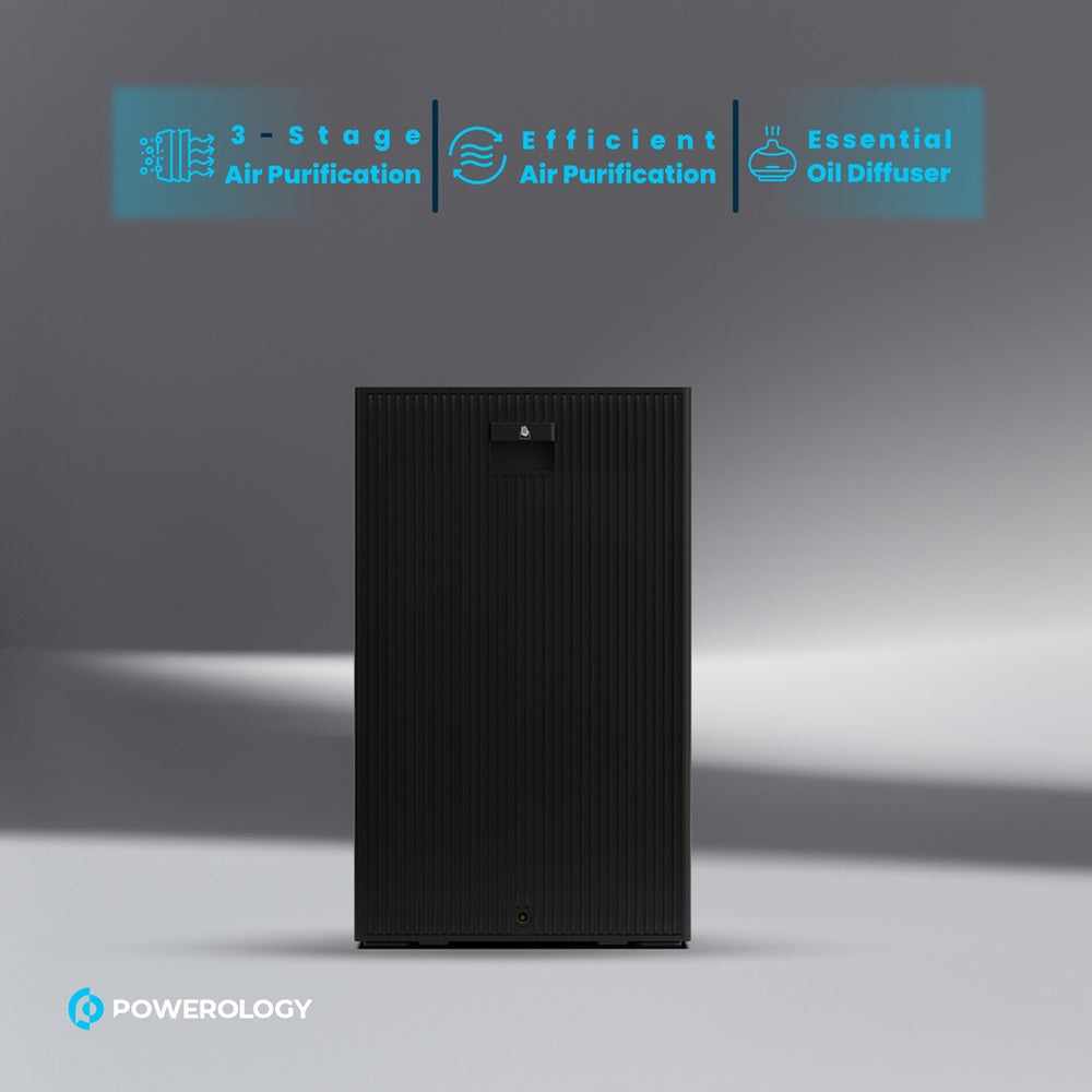 Powerology Smart Air Purifier with HEPA H11 Filter and PM2.5 Air Quality Sensor Powerology Smart Air Purifier with HEPA H11 Filter and PM2.5 Air Quality Sensor